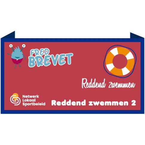 Reddend zwemmen 2 | zwembrevet (patch)