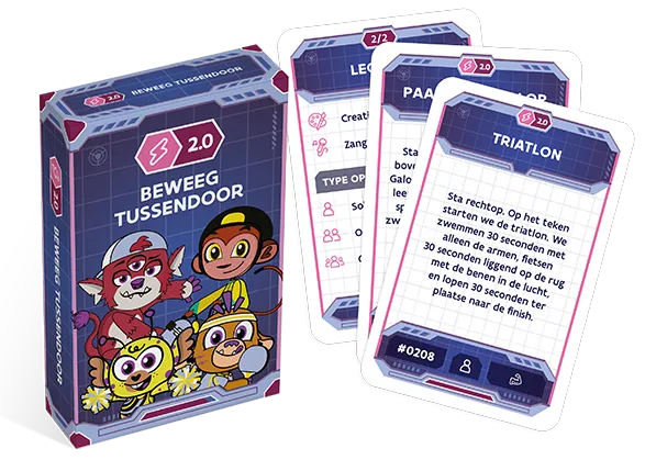 Beweegbuddy | kaartspel 2.0